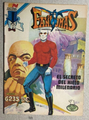 FANTOMAS (1982) Mexican digest sized color comic book in Spanish VG+