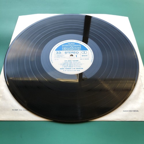 Norrie Paramor Orchestra LETS DANCE TOGETHER Jazz Big Band LP Cara Mia Edelweiss - Picture 10 of 12