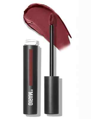 Makeup By Mario Ultra Suede Cozy Lip Creme Lipstick Vampish Deep Plum Brown