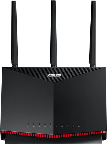 ASUS RT-AX86S AX5700 Dual-Band Wi-Fi 6 Gaming Router - Black (VG)