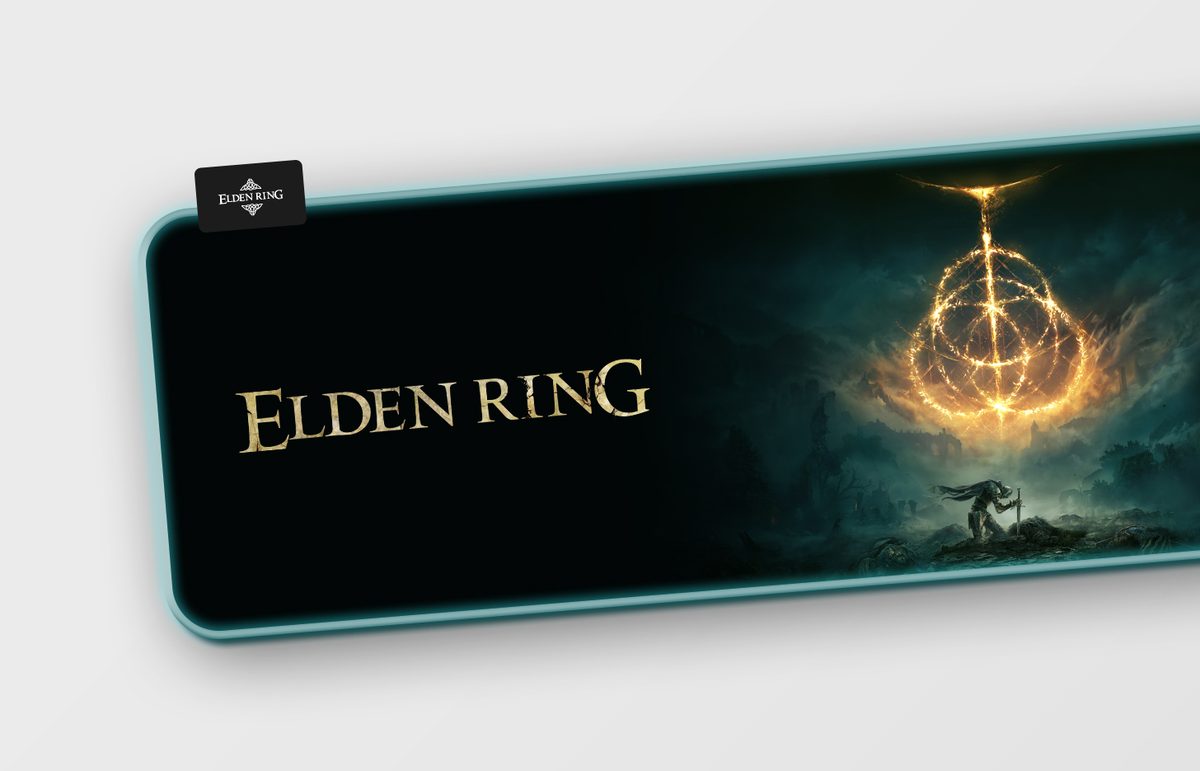 Elden Ring LED Gaming RGB Backlit Deskmat Mouse Pad XXL USB