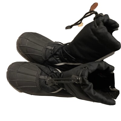 Aleader Insulated Snow Boots Mens Size 9 Waterproof Cold Weather Winter Snow