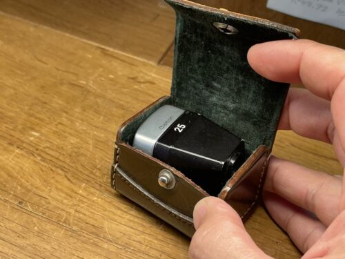 *Rare: Near Mint* Canon 25mm Parallax Viewfinder for Rangefinder Cameras From JP - Picture 2 of 10