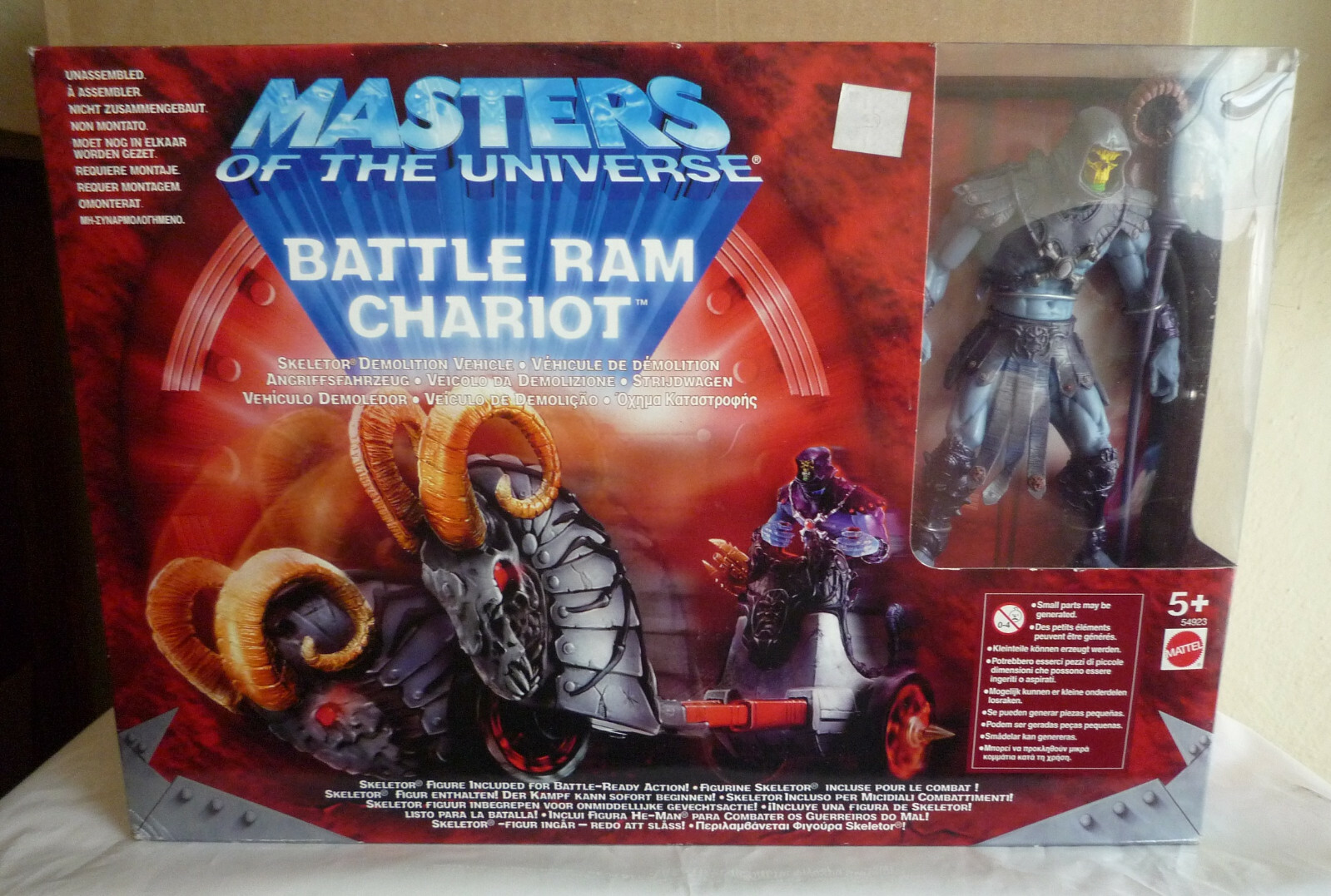 Masters of the Universe MOTU SKELETOR battaglia Ram autoRO 2002 MattelNuovo di zecca con scatola Masters of the Universe MOTU SKELETOR battaglia Ram autoRO 2002 MattelNuovo di zecca con scatola