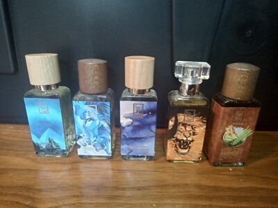 The DUA Brand Extrait de Parfum 30ml/1oz. LOT Of 5