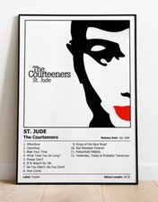 THE COURTEENERS - St. Jude | Music Album Cover Print Poster | A4, A3, A2 & A1