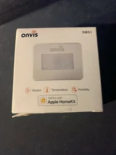 ONVIS Smart Motion Sensor Wireless SMS1 Works With Apple HomeKit New Open Box