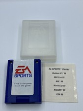 EA Sports Nintendo 64 N64 Memory Card Blue W/ Rare Stickers. B3G1