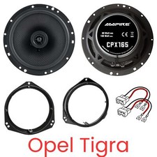 AMPIRE CPX165 Koaxial-Lautsprecher Boxen Set kompatibel für Opel Tigra S93 Coupé