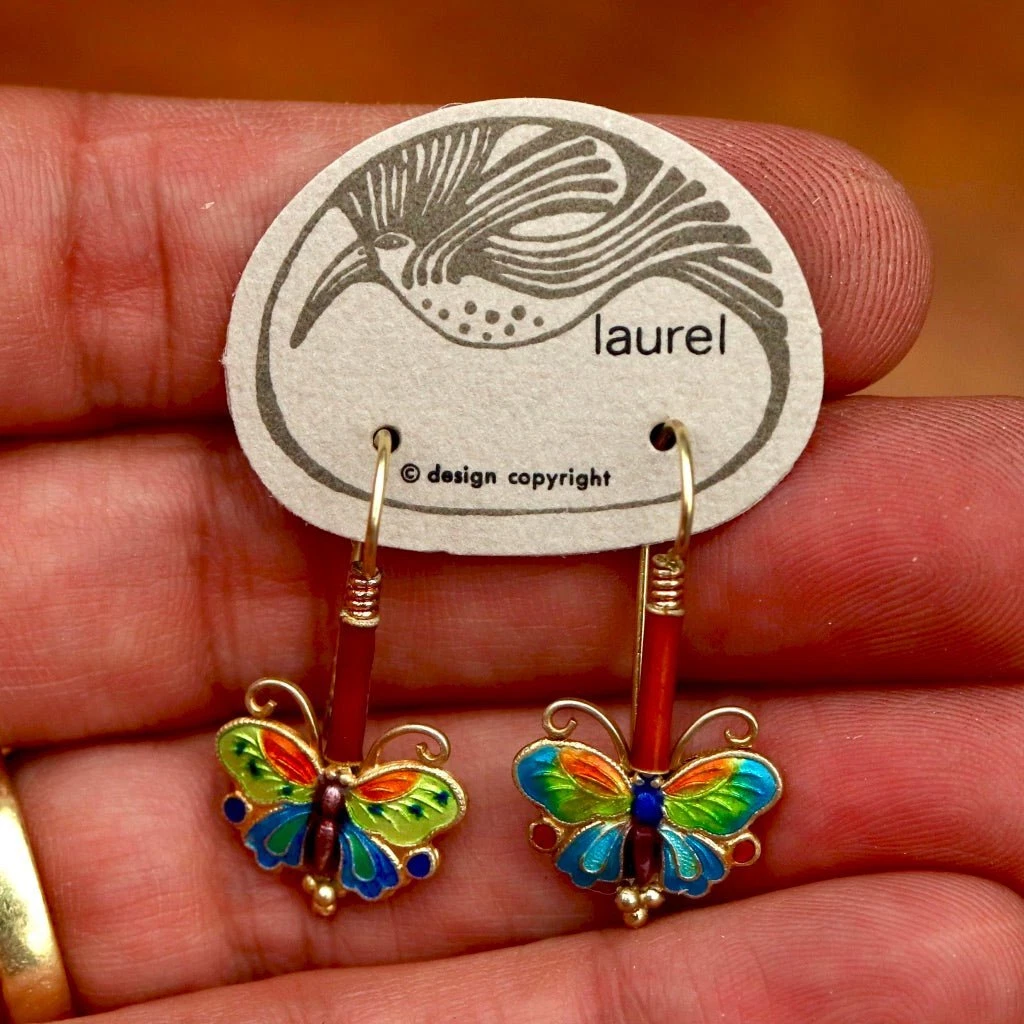 Vintage laurel shop burch earrings