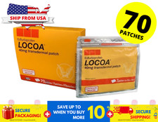 70 Patches Locoa Transdermal  7 patches/pack - SHIP FROM US