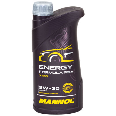 Aceite De Motor MANNOL 5W-30 Energy Formula PSA 4 Litros | Para Mercedes, VW, Peugeot