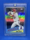 Mike Trout RARE REFRACTOR INVESTMENT CARD TOPPS ANGELS MVP MINT