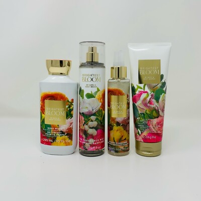 Bath & Body Works BRIGHTEST BLOOM Mist, Cream, Wash, Shimmer *You Choose One! 