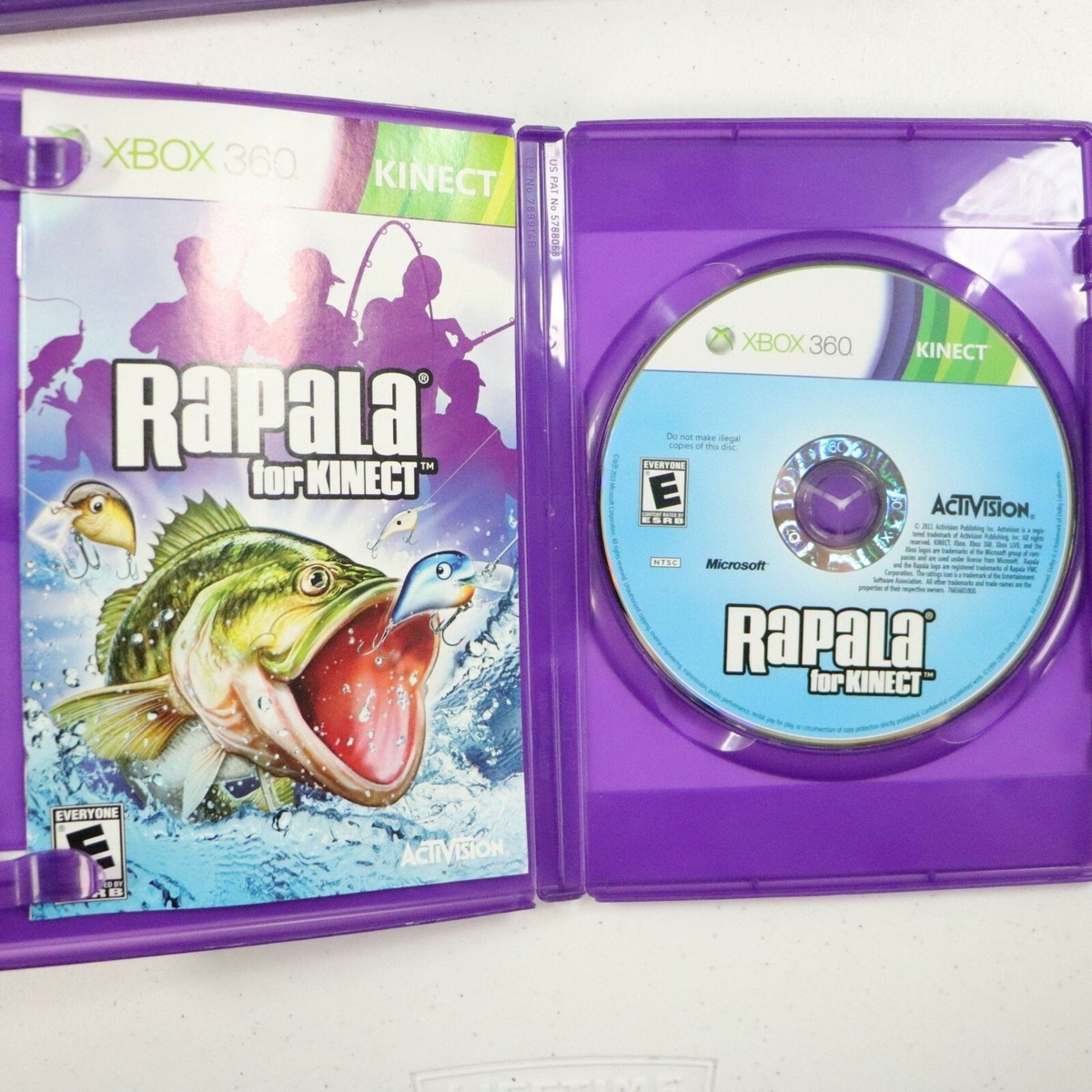XBOX 360 Kinect 3 Games - Rapala Wipeout Game Party | eBay