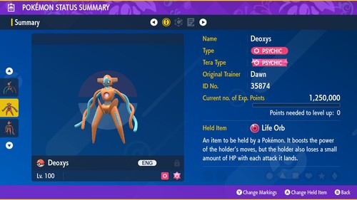 ✨Shiny Deoxys 💎Event Ribbon Master 💎 All Forms 💎 Pokemon Scarlet Violet - Picture 16 of 53