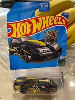 2022 Hot Wheels 21 Hw Konturiert 1/1.5M76 Greenwood Corvette Schwarz W/Schwarz