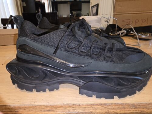 Acupuncture Ginger Lion Black Trainers Size 10 Very Good Condition - Picture 3 of 12