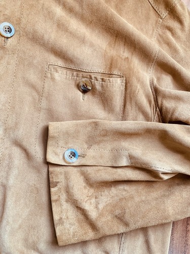 Men’s Gimo’s Suede Jacket Coat Shirt Vintage ! GiMOS - Picture 11 of 19
