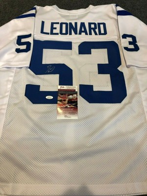 darius leonard autographed jersey