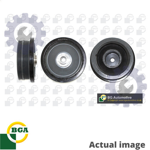 Crankshaft Pulley Fits BMW 120 E87 2.0d 03 to 11 M47n Belt BGA