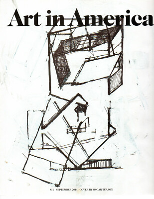 ART IN AMERICA Magazine September 2014 Christina Mackie Lily Van Der Stokker