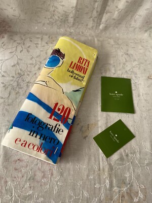 レア☆ ケイトスペード　ペーパークラッチ　 ニュースペーパー　クラッチバッグ レア☆ ケイトスペード ペーパークラッチ ニュースペーパー