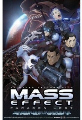 Mass Effect: Paragon Lost Blu-ray/Dvd Combo Pack Brand New Sealed Ships Free!!!!