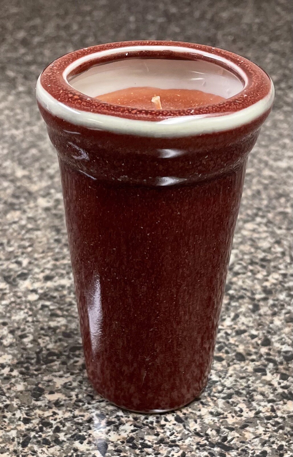 Z Gallerie Votive Veda Candle in Candle Holder with White Trim 4