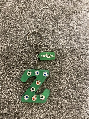 Smiggle Goal Alphabet Keyring Letter Z 