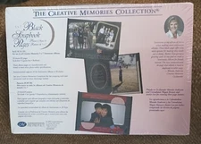 Creative Memories 5x7 Refill Pages BLACK 10 Sh/20pg New SEALED RCM-5BL