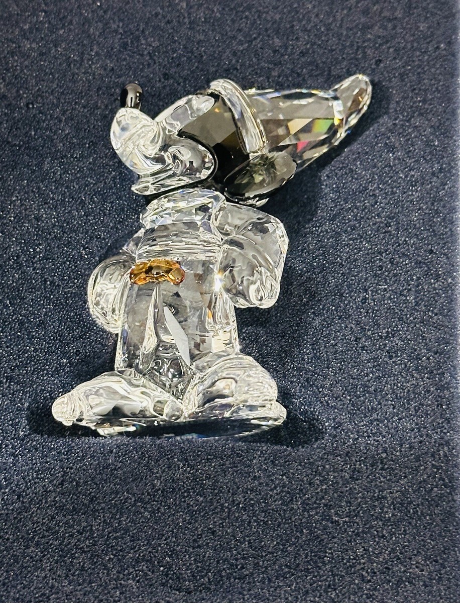 NIB Swarovski Disney Mickey Mouse Sorcerer Magician Crystal