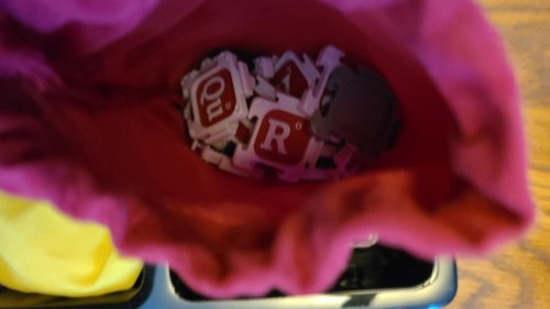 Scrabble Nab It Family Word Game Letter Tiles 2009 Hasbro Scrabble - Picture 9 of 10