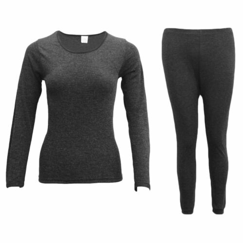 Mens Womens 2PCS SET Merino Wool Top Pants Thermal Leggings Long Johns Underwear - Picture 9 of 9