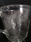 EAPG Campbell-Jones and Co."Pansy-Moss Rose" Footed Creamer 1870's (UV Reactive) — photo 7