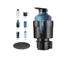 Car Cup Holder Expander, Cup Holder Extender for Car with Adjustable Base