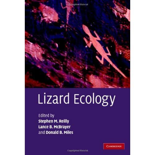 Lizard Ecology Evolutionary Consequences Foraging Mode Hardcover 9780521833585