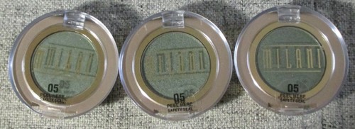 Milani Powder Eyeshadow Shade-Clover # 05 / .058 oz Lot of 3