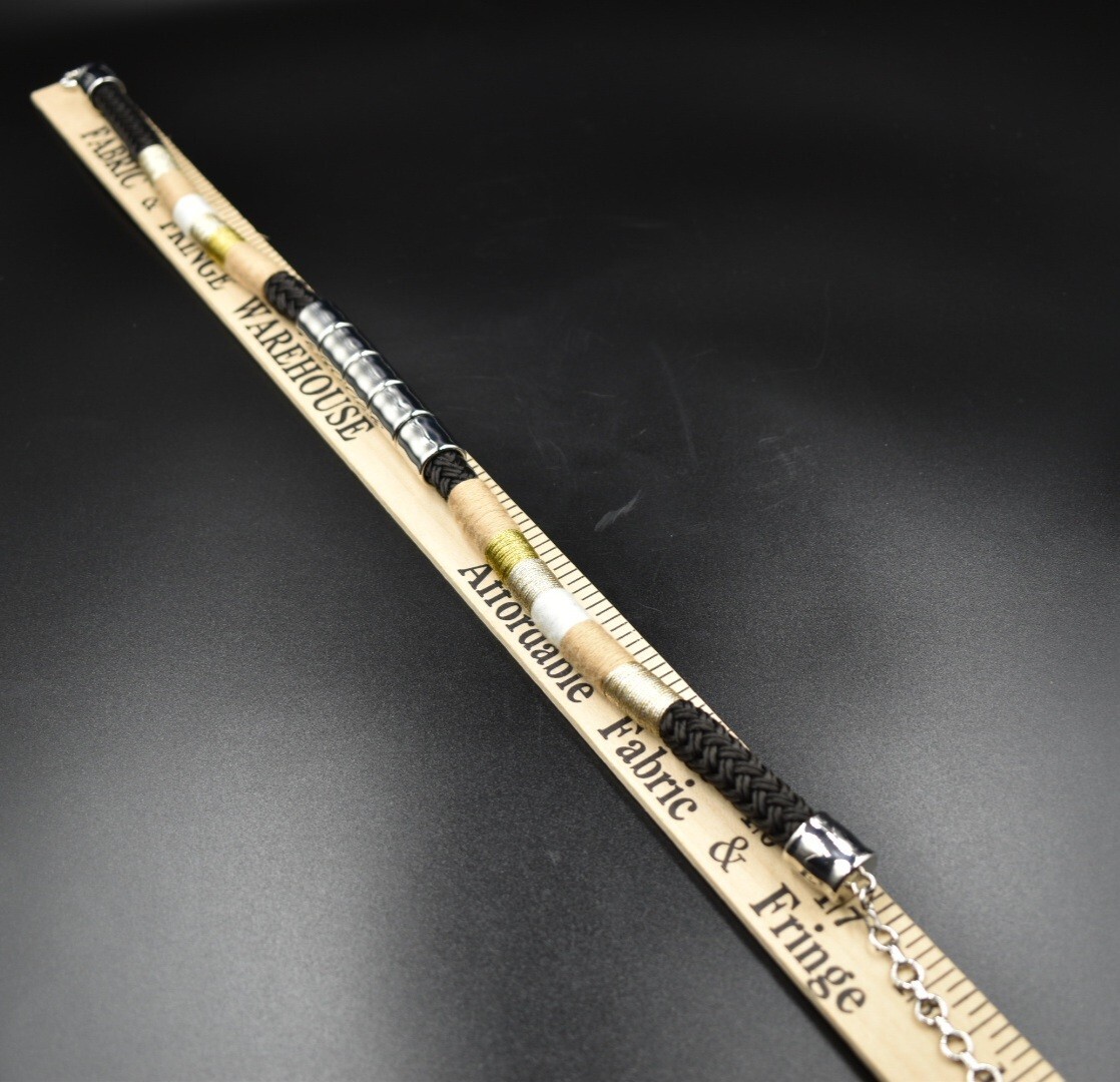 J. CREW THREADED CHOKER STATEMENT NECKLACE MULTIC… - image 16