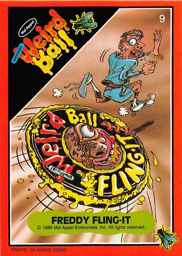 WEIRD BALL 1986 PICK-A-CARD or WRAPPER garbage pail kids madball wacky packages - Picture 21 of 88