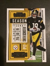 2020 Contenders Football JuJu Smith-Schuster Base Veteran Pittsburgh Steelers 