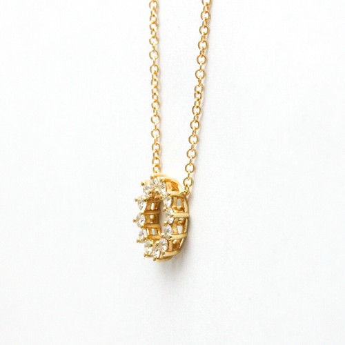Tiffany Rotgold (18K) Diamant Herren,Damen Mode Halskette mit Anhänger BF572498 - Bild 2 von 9