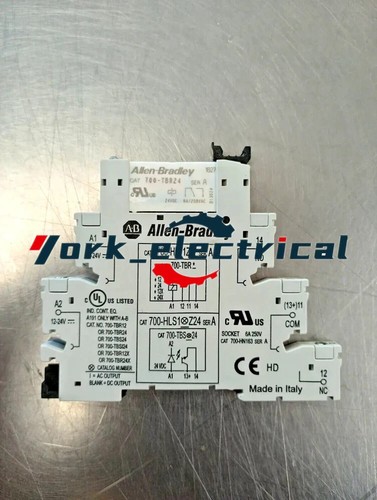 1 STÜCK NEU ALLEN BRADLEY 700-HLT1Z24 TERMINAL BLOCK RELAIS MIT 700-TBR24 RELAIS
