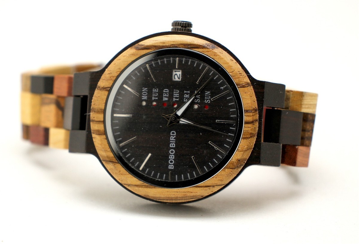 Stainless Steel Wood Watch Bobo Watches Amazon BOBO BIRD Wooden