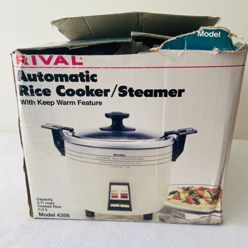 Rival Red 6 Cup Finished Capacity Rice Cooker RC-61