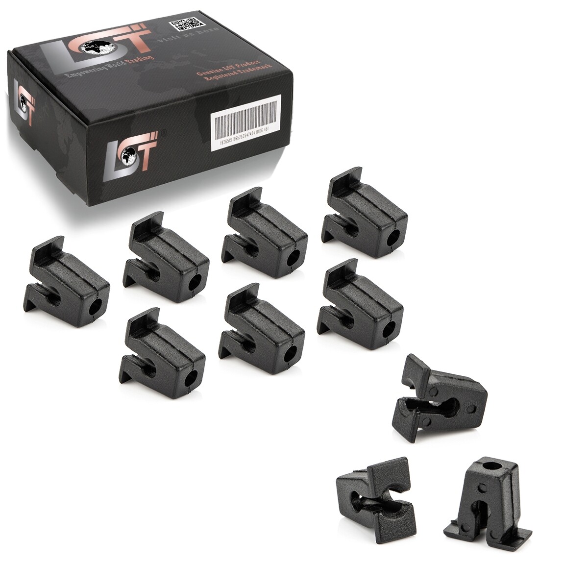 10x Wheel arch liners wheel arches hood expanding nut insert nut for FORD