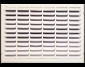 30 X 22 Steel Return Air Filter Grille For 1 Filter Fixed