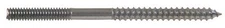 The Hillman Group 43425 1/4-20-Inch x 5-Inch Hanger Bolt 10-Pack