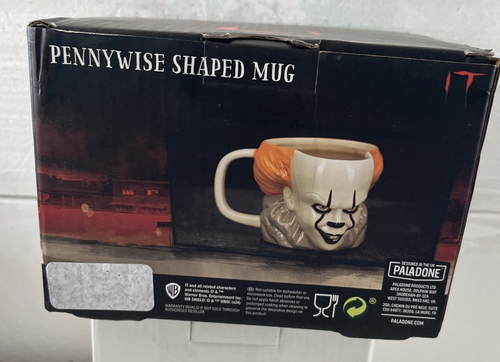 Pennywise Clown Shaped Ceramic Mug Stephen King's It Paladone NIB - Picture 4 of 7