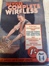 NEWNES COMPLETE WIRELESS MAGAZINE PART 14 RARE VINTAGE